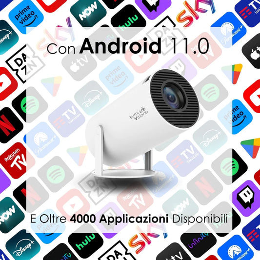 Proiettore Full HD/4K Android VistaGo™