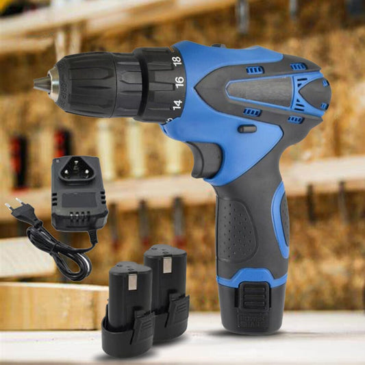 Trapano Avvitatore con Valigetta e 24 Accessori PowerDrill Pro™